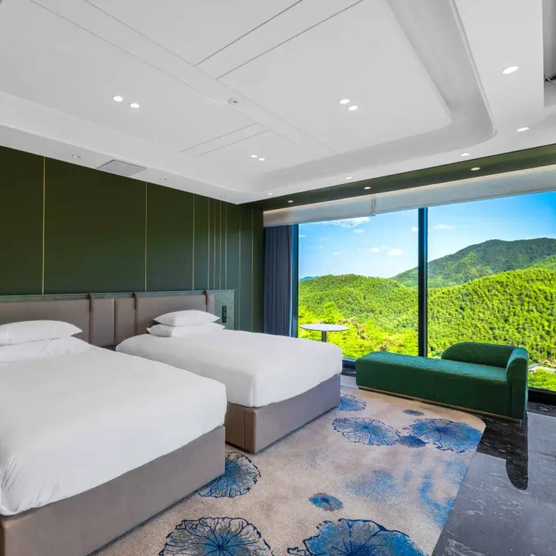 半山隐竹酒店家庭房1晚+2大1小(2日2次滑雪+索道VIP+滑雪VIP通道)+2大1小早餐