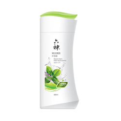 Liushen Green Tea Refreshing Shower Gel 200ml - Unisex Body Wash With Lasting Fragrance