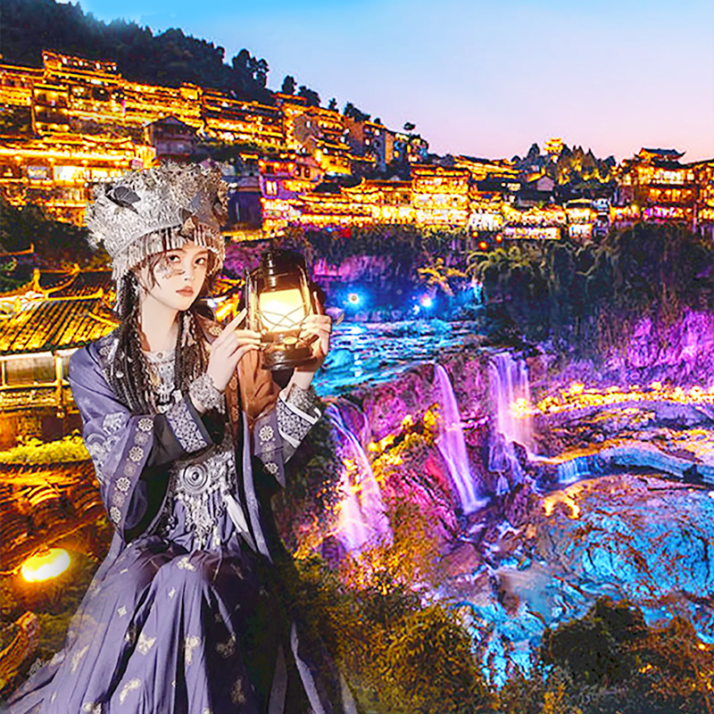 【先到先得】20人团凤凰古城往返1日游茶峒边城芙蓉镇湘西苗寨