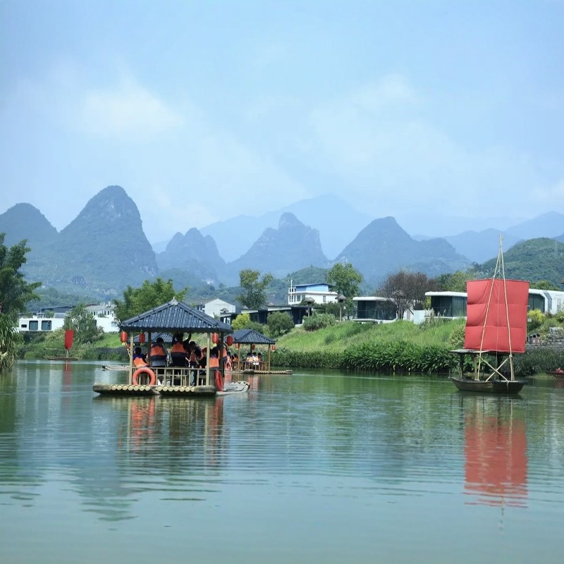 【乐享】桂林华美达酒店双床房4天3晚自由行+龙脊梯田+阳朔西街