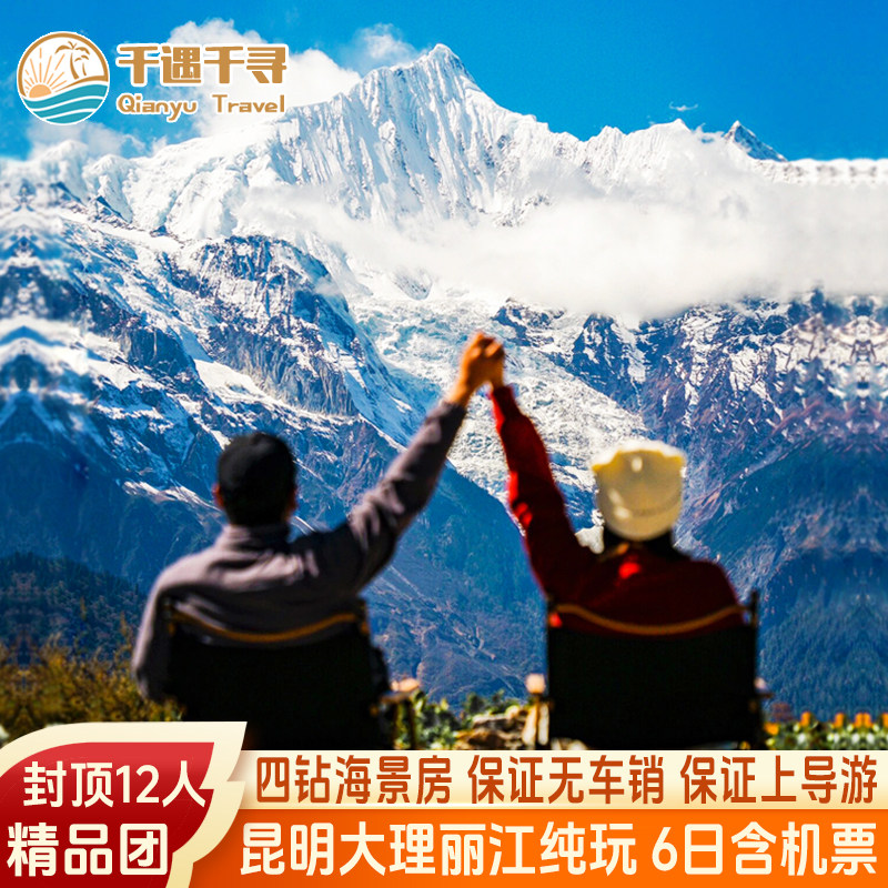 纯玩0自费+封顶12人小团丨云南旅游昆明大理丽江6天5晚跟团游飞猪 - 定制游预订