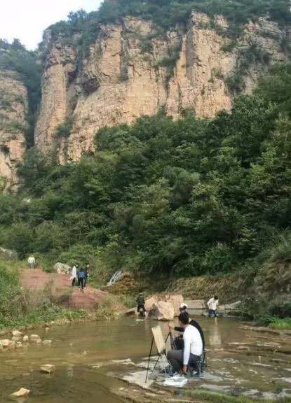 太行山写生基地图片