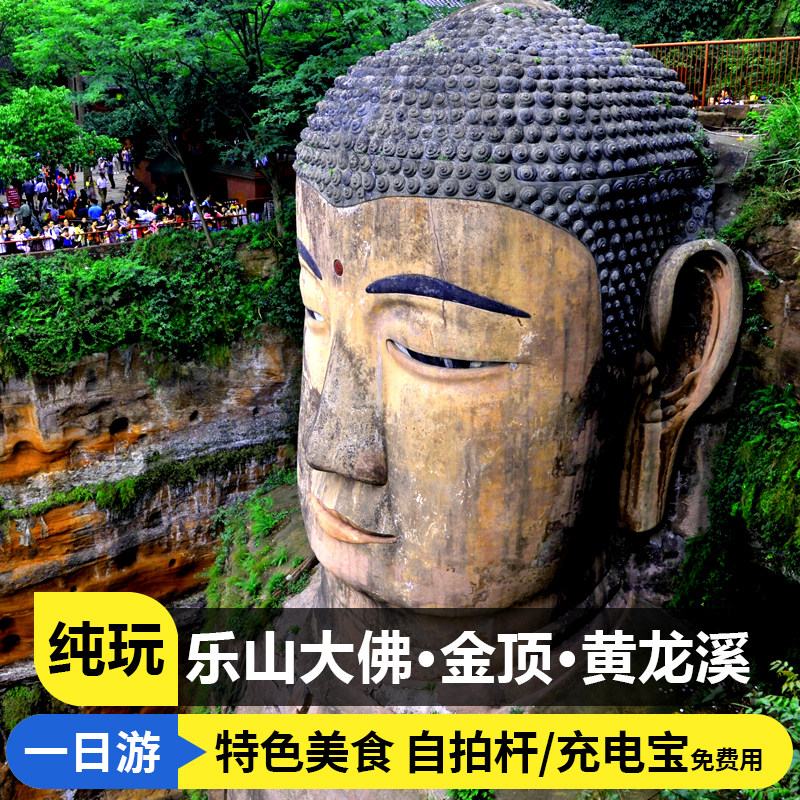 2-8人小团峨眉山乐山大佛纯玩1日游金顶黄龙溪熊猫基地成都周边游 - 定制游预订