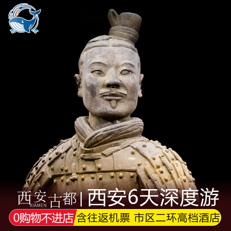 【含往返机票】西安旅游6天5晚跟团游六日游华山壶口延安兵马俑 - 定制游预订