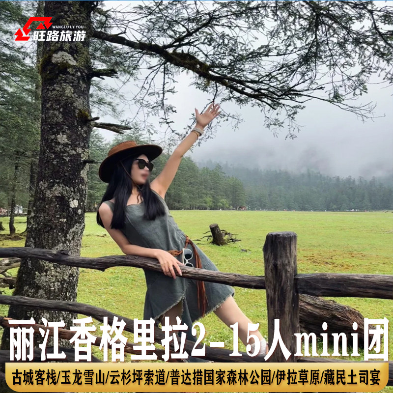 云南旅游5天 | 丽江香格里拉2-15人mini团玉龙雪山虎跳峡伊拉草原 - 定制游预订