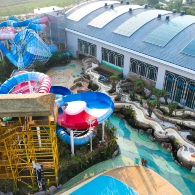 【周末不加价】武汉城建开元森泊度假酒店+早餐+水乐园/幻想岛,可选中餐或乐园联票等