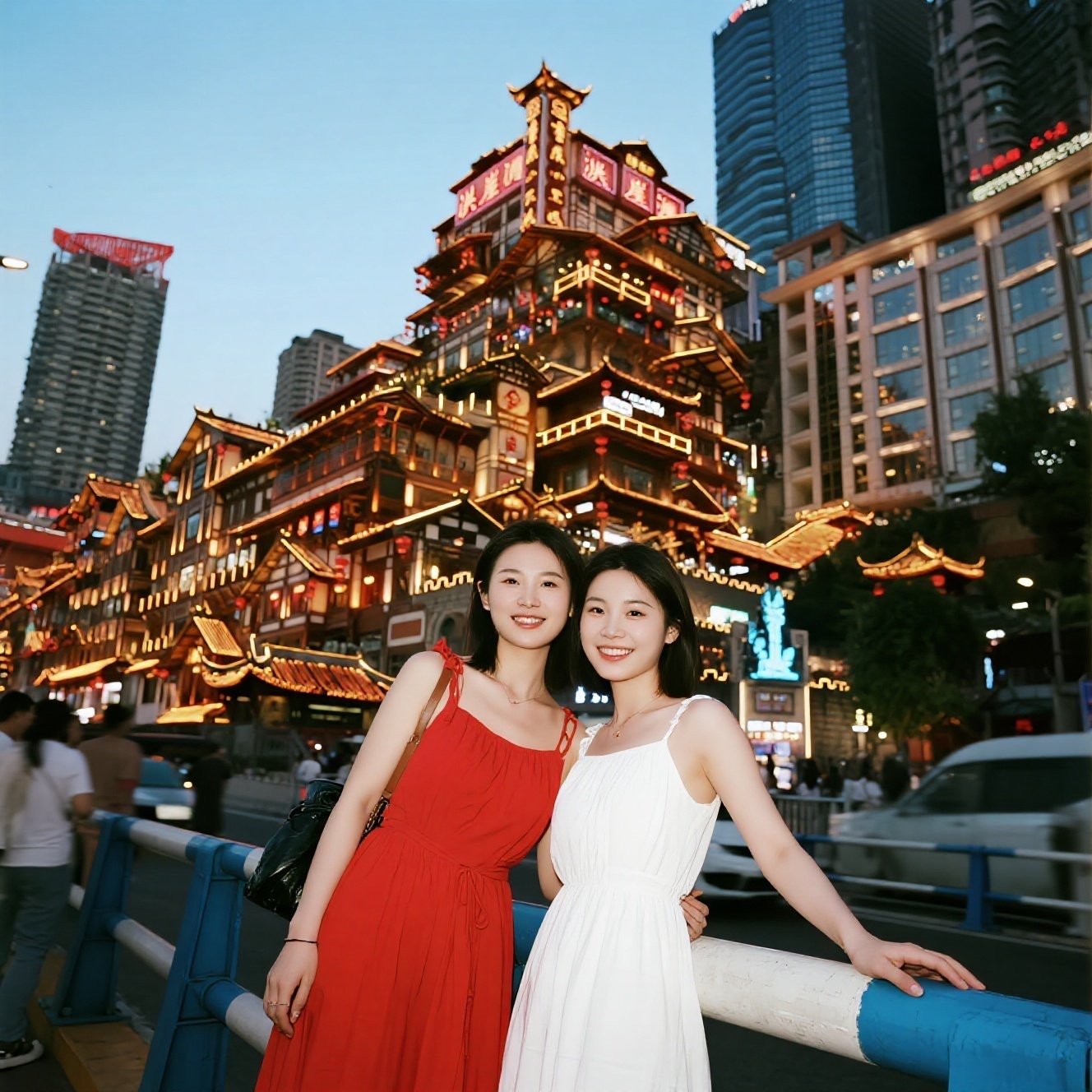 重庆旅游8天7晚独立用车李子坝+长江索道洪崖洞住观音桥4钻酒店 - 定制游预订