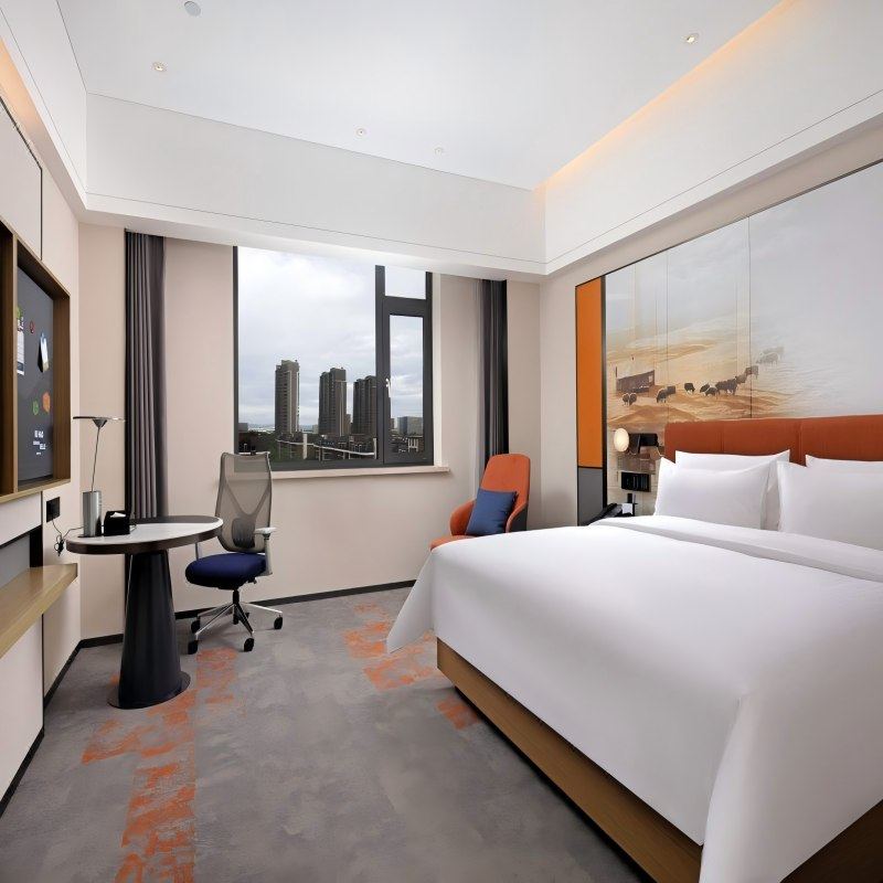 元旦春节可定内蒙古自由行呼和浩特东站希尔顿欢朋酒店 可选酒店3天2晚 博物院门票