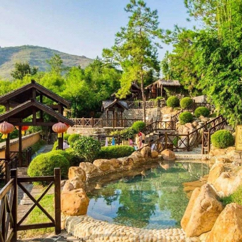 【自驾套餐】三特浪口温泉酒店/崇阳喜悦酒店+2人浪口森林温泉票+2人早餐+2人际华滑雪