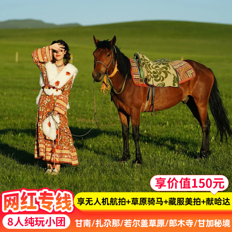 8人纯玩小团 甘南旅游4天3晚{享扎尕那生态民宿}甘南旅游拼车跟团 - 定制游预订