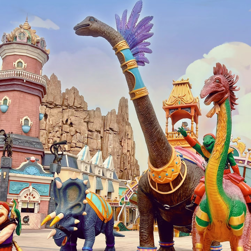 常州中华恐龙园2日不限次门票+2天1晚可选恐龙人俱乐部酒店/周边酒店住宿 - 定制游预订