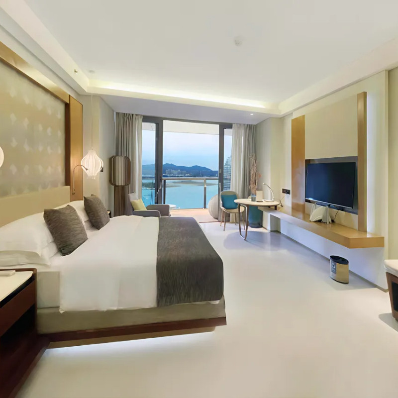 【蜜月游&亚特兰斯蒂】三亚凤凰岛度假酒店3天2晚住超级海景大床房+含水世界+C秀演出