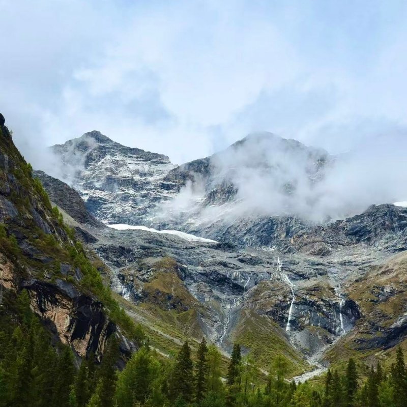 成都往返四姑娘山|可选双桥沟/长坪沟纯玩无购物|雪山峡谷一日游