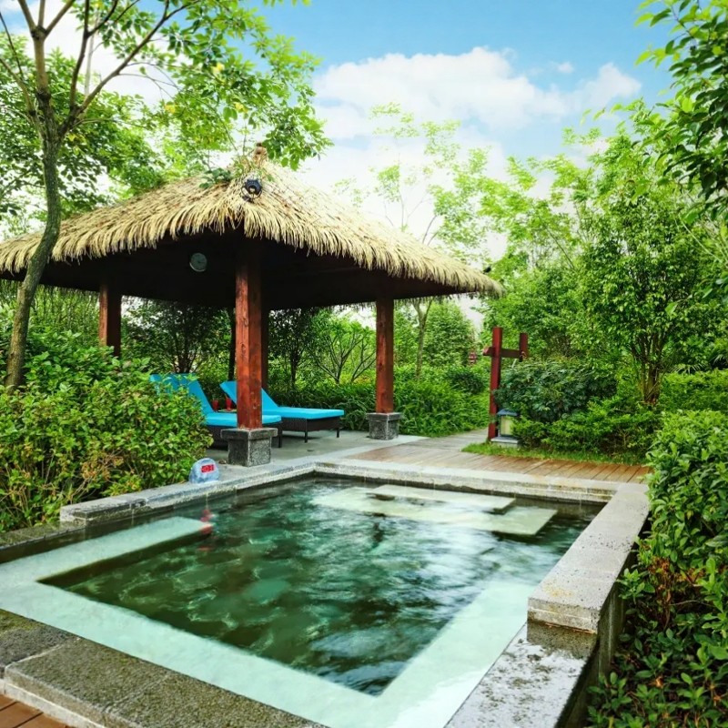 【私汤谧境 宿熹乐谷】2晚清远熹乐谷温泉度假酒店+无限次温泉/星球无动力乐园买1送1