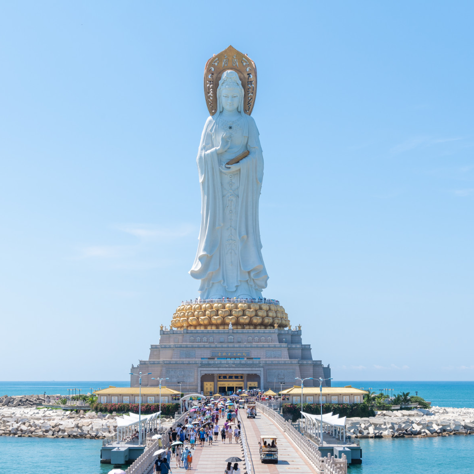 【元旦不涨价】海南三亚旅游8天7晚门票+/蜈支洲岛(含船票+电瓶车)+南山文化(含电瓶车)