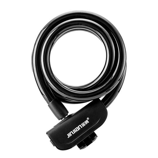 3 ft Bike Bicycle Security Anti-Theft Steel Cable Lock Chain With 2 Keys | UK