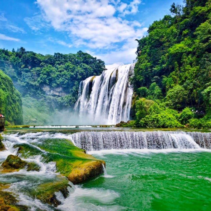 贵阳出发黄果树瀑布一日游含门票私家团包车游上门接送独立包团 - 定制游预订