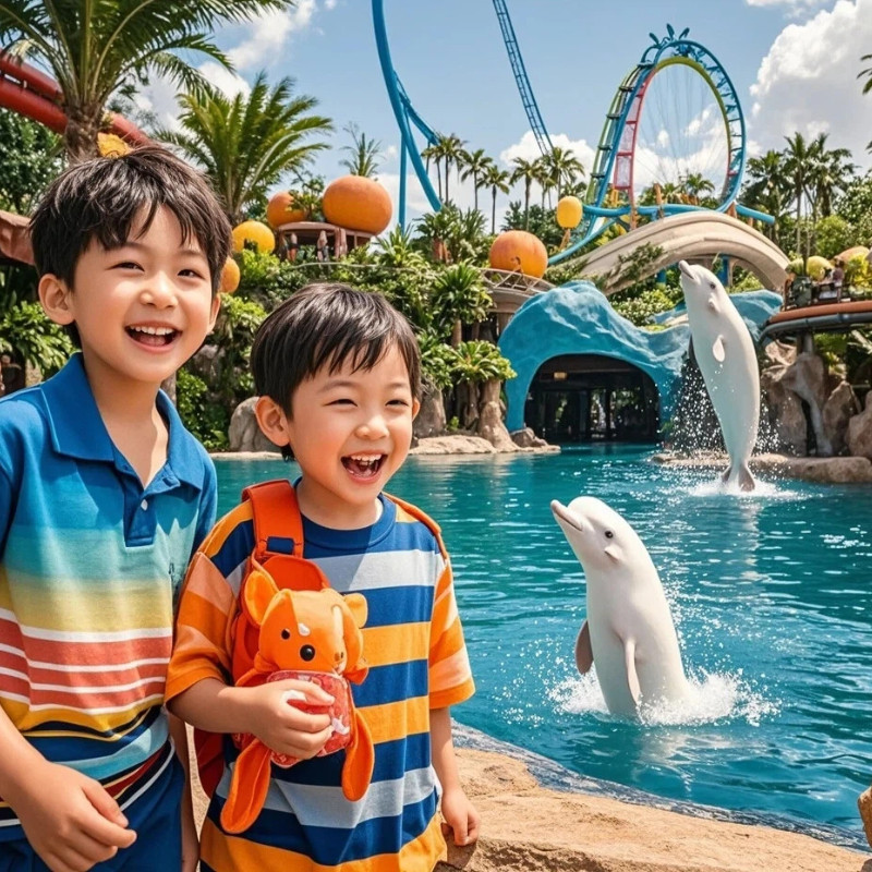 【珠海长隆】华美达海景酒店3天2晚+含海洋王国票+海渔女+爱情邮局+日月贝+石景山公园 - 定制游预订