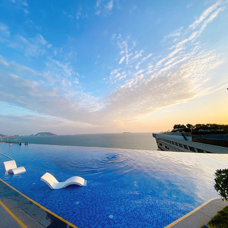 春节可约三亚康年酒店3天2晚楼顶无边泳池海景套餐海鲜自助晚餐海岛旅拍全海景套房度假