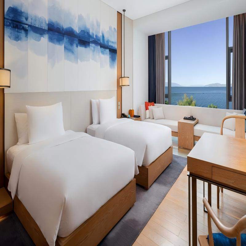 元旦春节假期可定 云南大理自由行2-5日 大理洱海天域英迪格酒店1晚2日 可选其他酒店