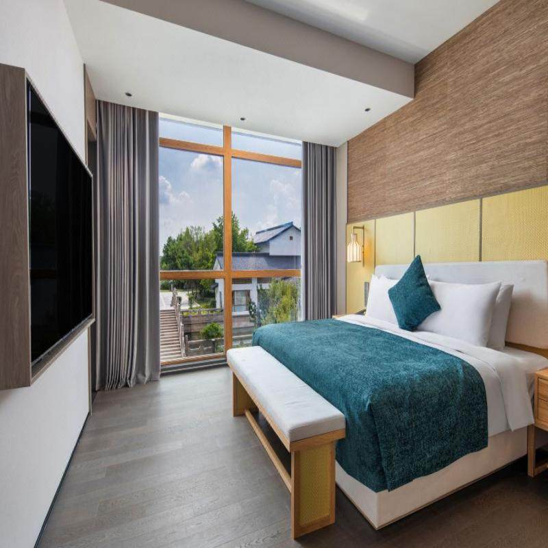 苏州金鸡湖文博诺富特酒店+金鸡湖游船票2天1晚