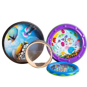 
Orff percussion instruments ocean drum professional wooden wave drum imitation instrument early education children's instrument hand-painted drum