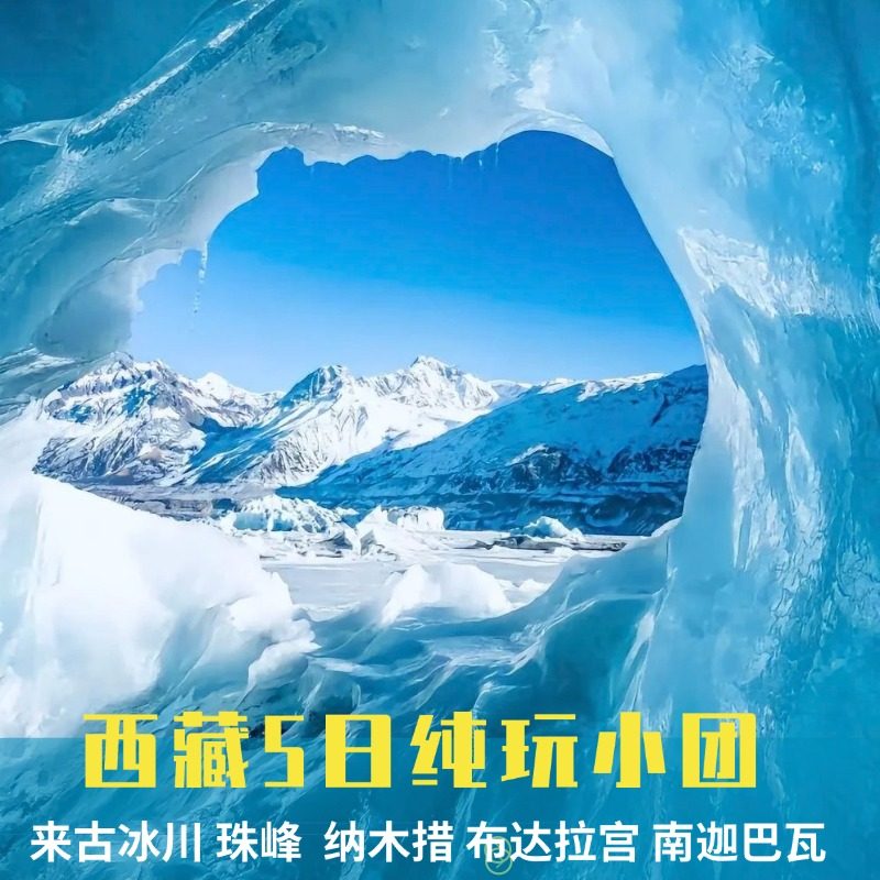 西藏拉萨旅游5天4晚纯玩小团含氧酒店布达拉宫珠峰羊湖来古冰川 - 定制游预订