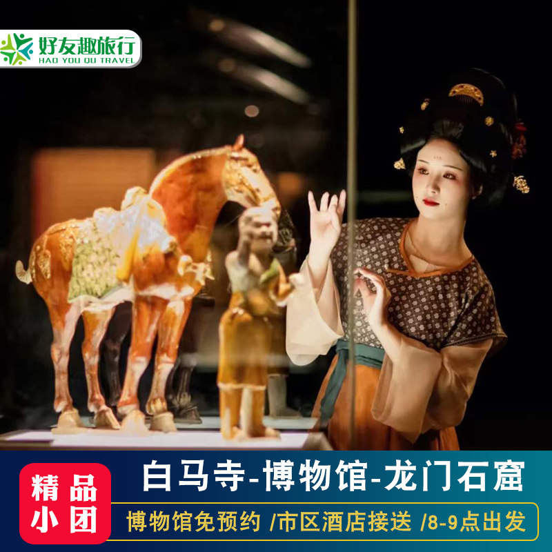 【20人小团】白马寺洛阳博物馆龙门石窟跟团一日游洛阳旅游酒店接 - 定制游预订