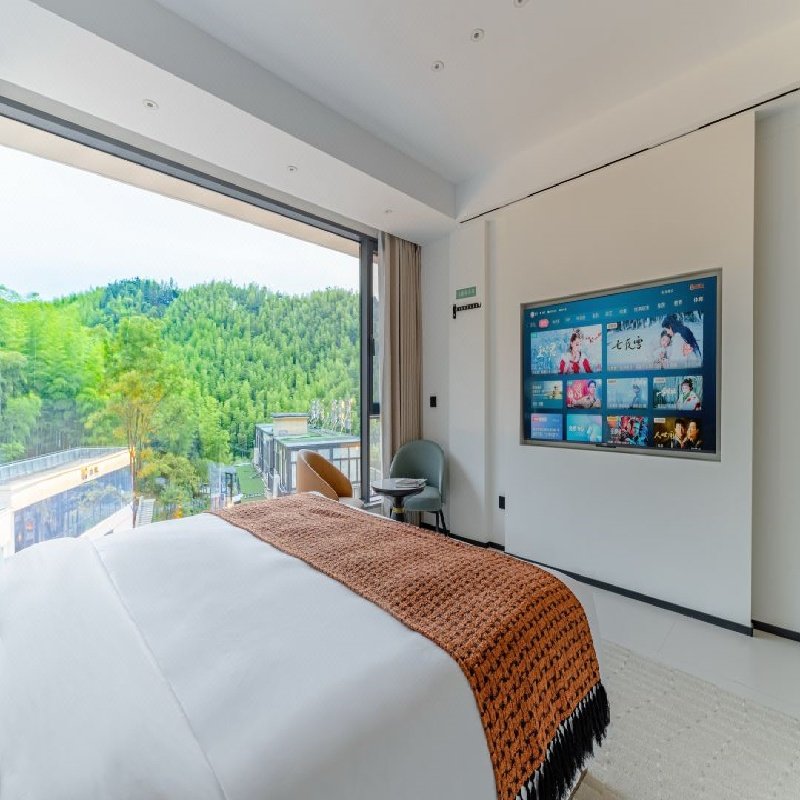 安吉九翠湾景澜酒店1晚含早+茶山温泉+农田采摘+篝火晚会