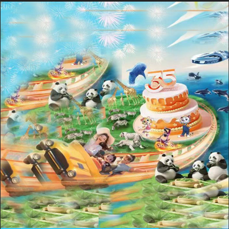 【周年庆】清远长隆长颈鹿城堡酒店套票2天1晚/3天2晚森林王国/温泉乐园