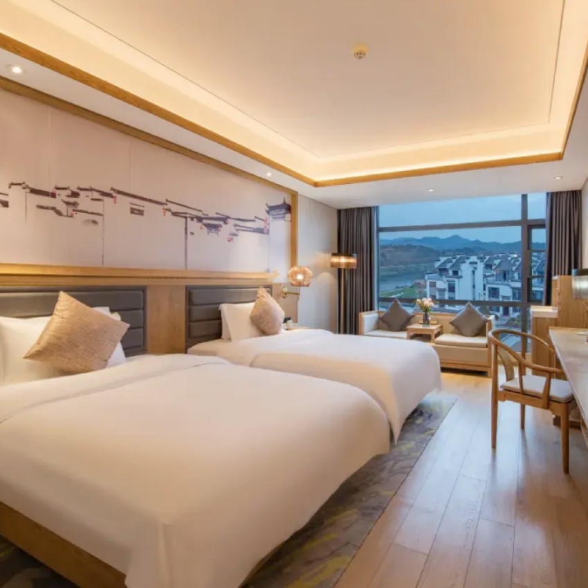 【婺源晒秋-2天1晚】婺源宝婺大酒店+早餐+多门票可选(婺女洲/篁岭)