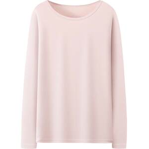 
Modal autumn clothes women's thin long-sleeved base shirt round neck warm clothes wear 2023 new single-piece top