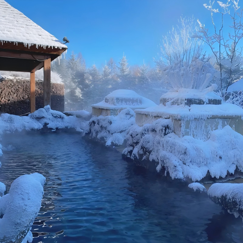 【雪季特惠】长白山万达悦华酒店4天3晚+2大1小滑雪+温泉+水乐园