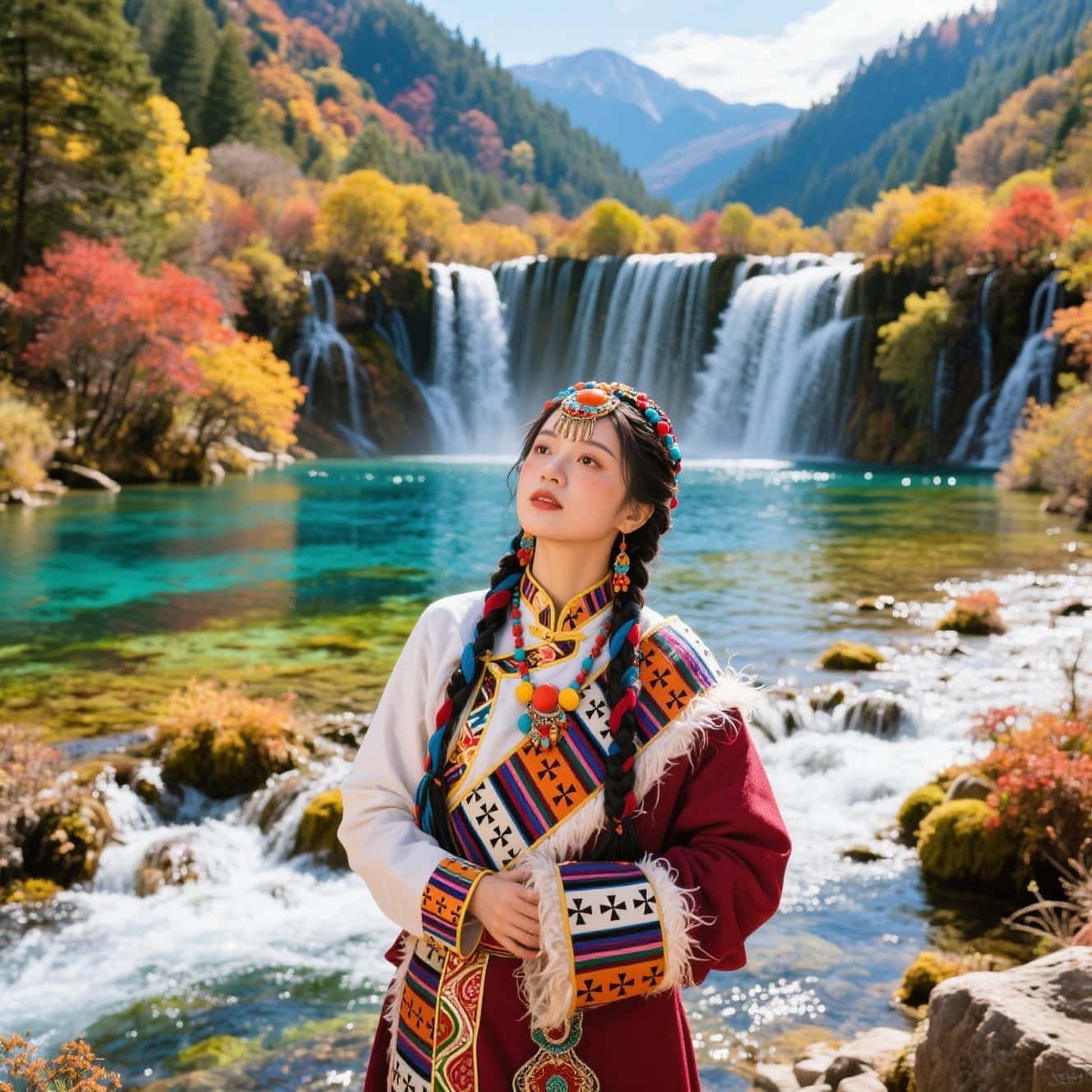 四川成都旅游4天3晚自由行九寨沟黄龙风景区独立专车4钻酒店 - 定制游预订