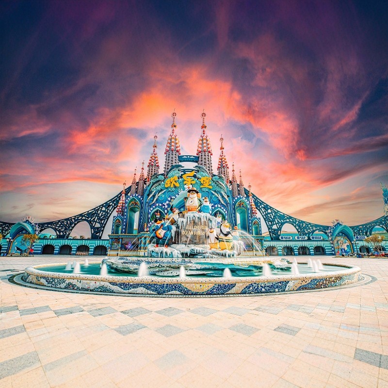 【中秋国庆】泉州富力万达文华酒店+泉州欧乐堡海洋王国乐园+清源山 3天2夜自由行