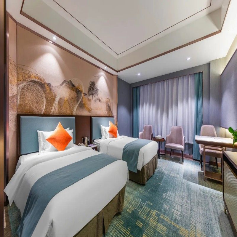 赣州万佳国际酒店(赣县梅林古镇店)3天2晚自由行套餐+双人七鲤古镇度假区门票