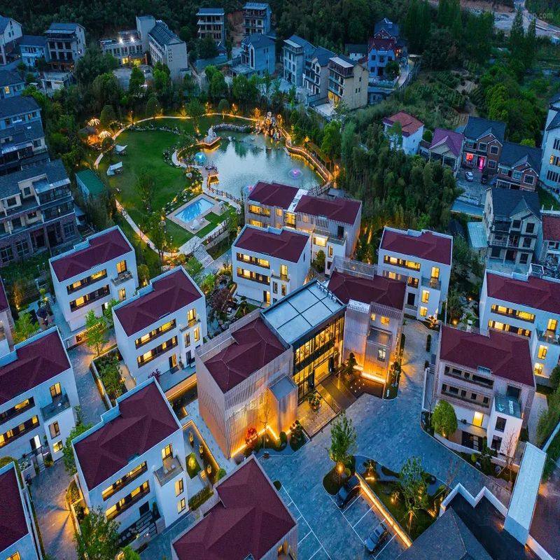 安吉漫自然别墅度假酒店1-2晚+早餐+汤泉+康乐设施畅享