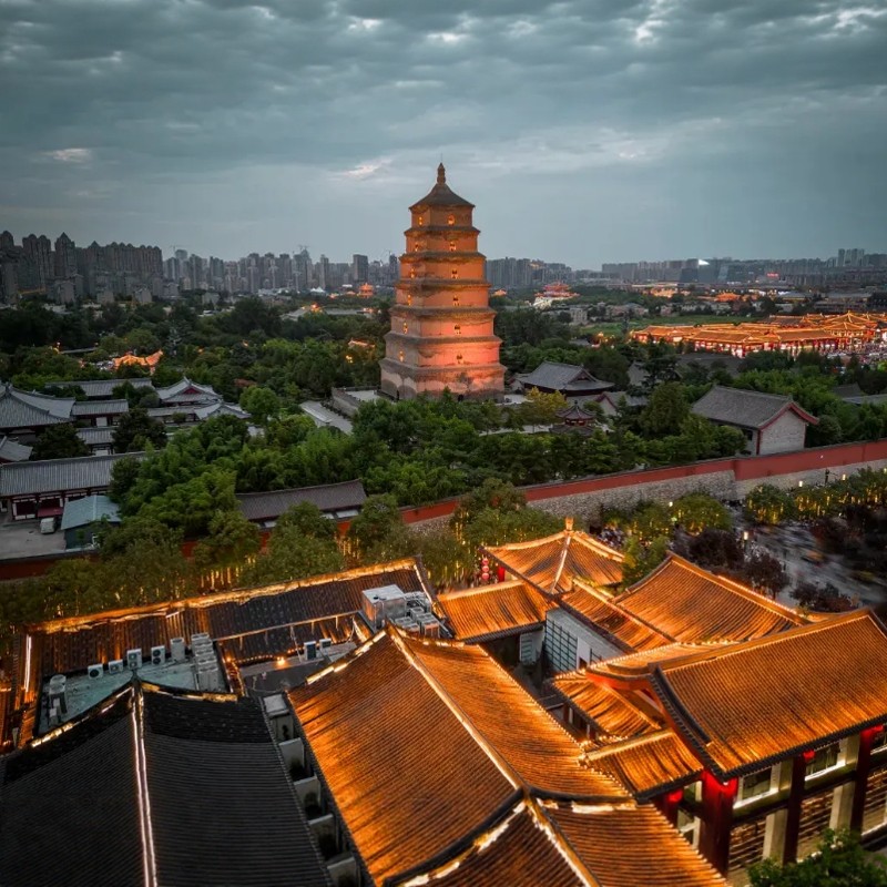 【梦回盛唐】3天2晚西安执隐酒店大雁塔店+大慈恩寺/西安城墙/秦始皇帝陵博物馆任选 - 定制游预订