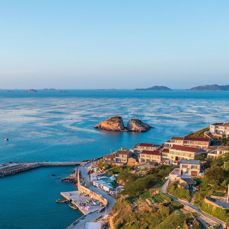 G暑期嵊泗旅游出海捕鱼基湖沙滩左岸公路东海渔村跟团半自由行 - 定制游预订