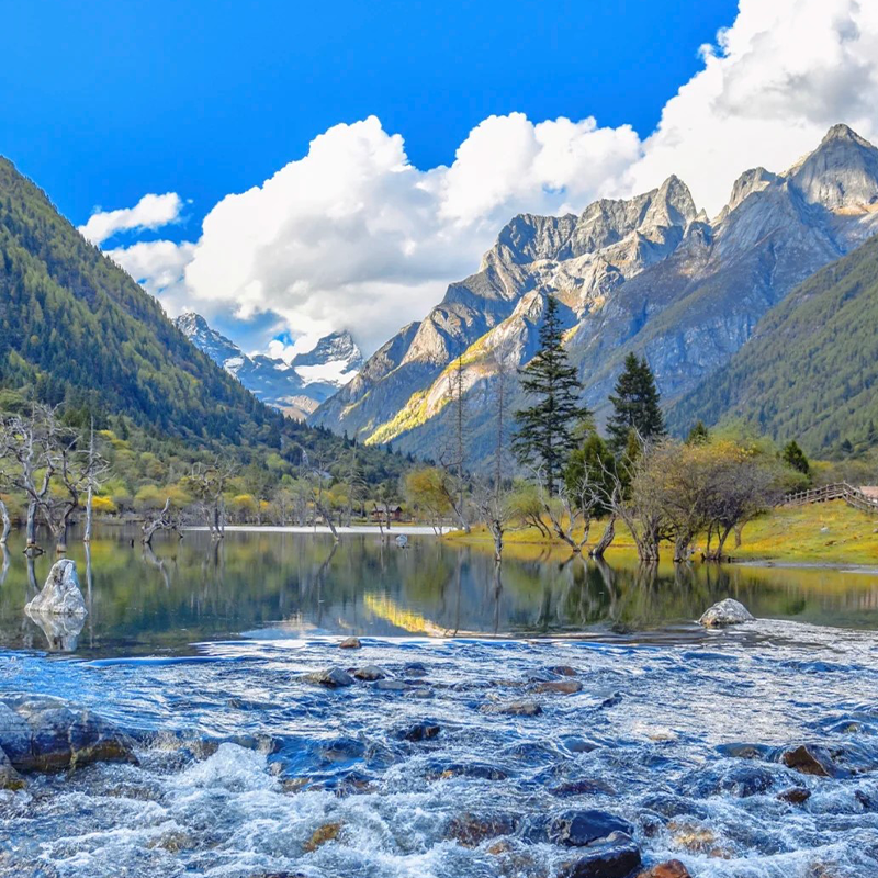 1人勿拍 川西小环线四日游四姑娘山雅拉雪山八朗生都4天3晚私家团