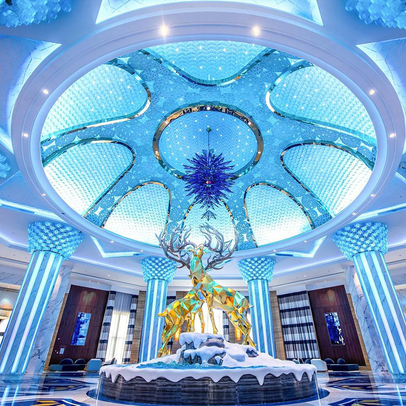 【双旦大促】郑州银基冰雪酒店2天1晚动物王国+冰雪世界/乐海神话不限次畅玩+早餐