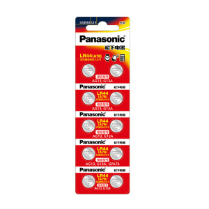 
Panasonic LR44 button battery A76/AG13/L1154/357a/SR44 alkaline electronic toy vernier caliper