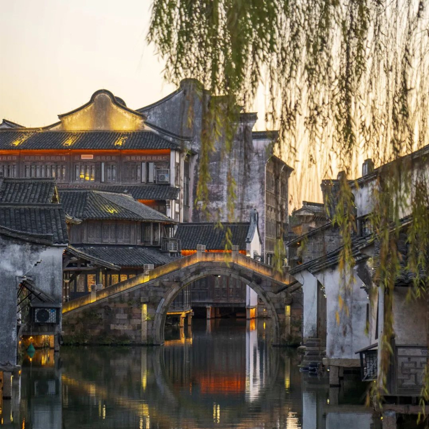 苏州杭州绍兴乌镇3日跟团游观鲁迅故里西栅夜游/5A双水乡提灯走桥