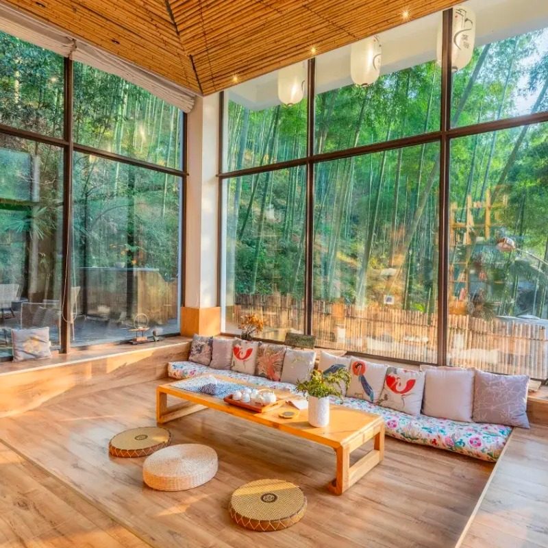 【私汤房可选】莫干山莫骊民宿2晚双早/晚餐/汉服/和服体验等,享泡汤之旅