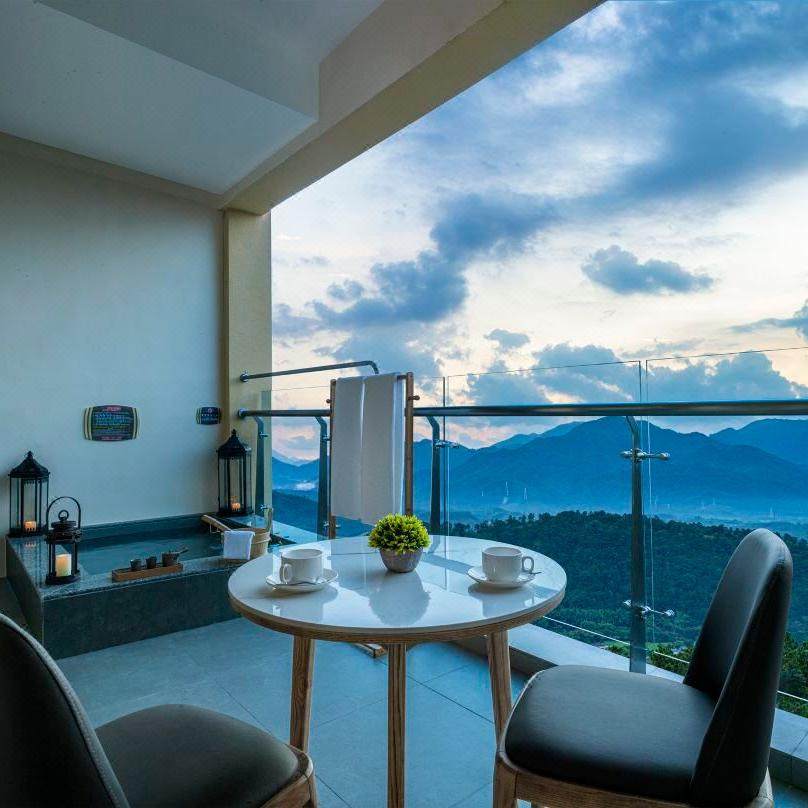 惠州龙门南昆山云顶温泉威士忌酒店2天1晚 双人早餐/双晚+玛雅水寨无限次温泉门票