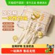 Double gun full bear disposable bamboo chopsticks wholesale independent packaging for home use convenient takeaway hotel packaging