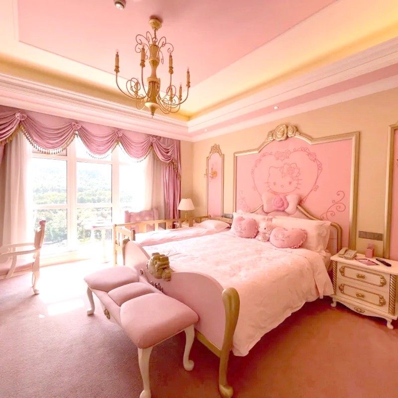 安吉银润锦江城堡酒店1晚+早餐+hellokitty乐园门票2日无限次入园