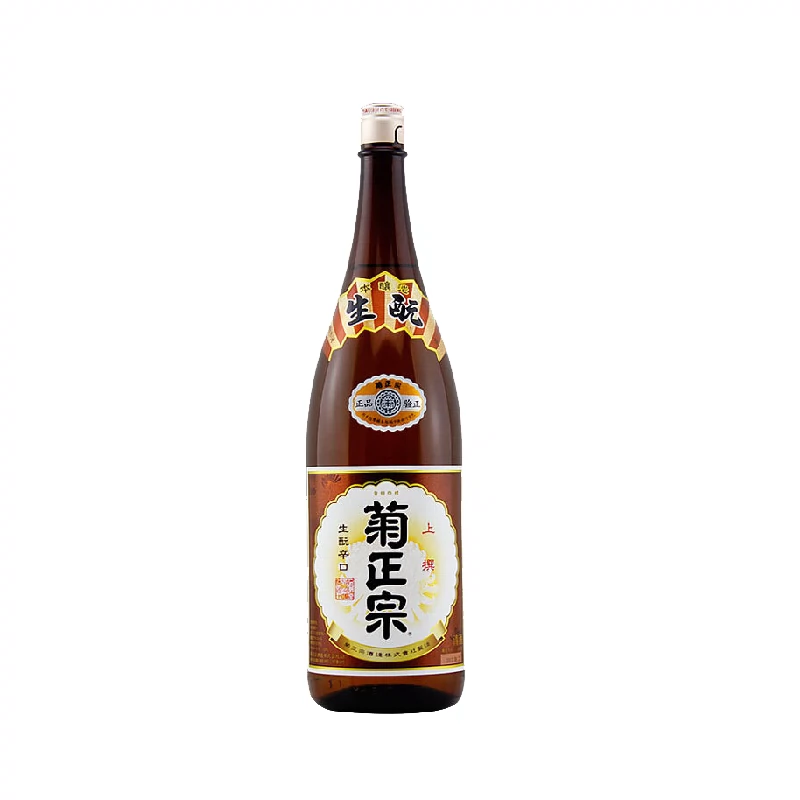 日本原装进口菊正宗清酒1800ml上选清酒生酛辛口本酿造纯米-Taobao