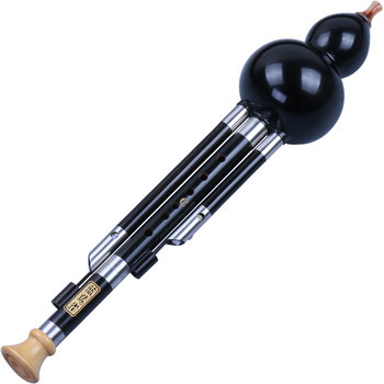 Blue Peacock Hulusi Black Sandalwood Professional F Key Yunnan