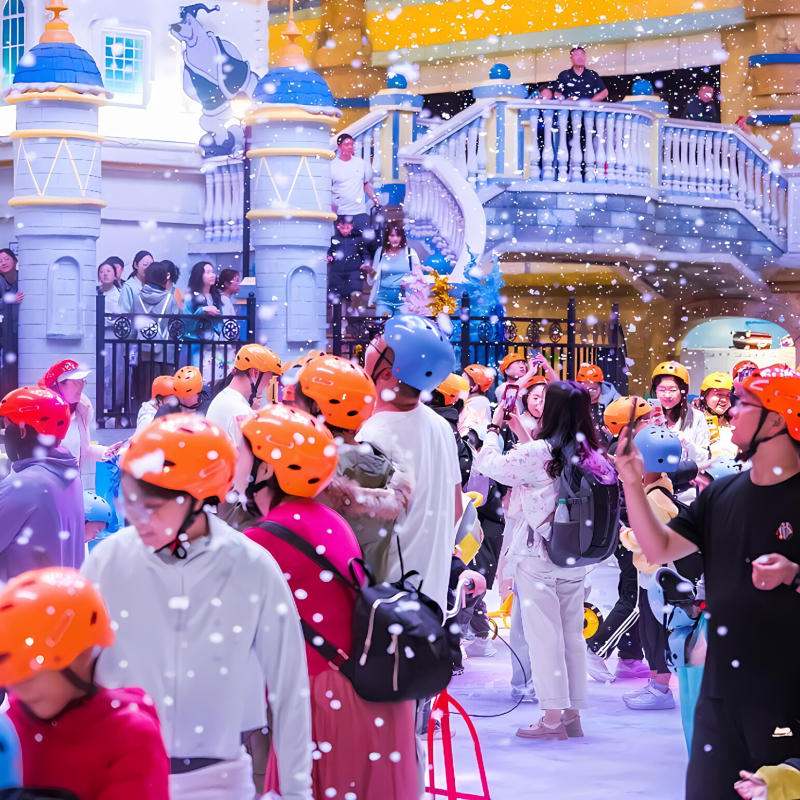 【错峰特惠】郑州银基冰雪3天2晚/动物王国/水上乐园/冰雪世界